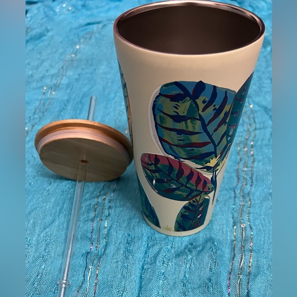 NWOT Threshold double wall stainless steel vacuum w/ straw Tumbler 18.5 ounces - Picture 4 of 7